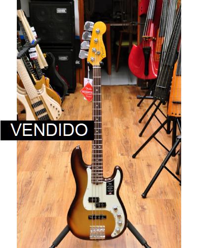 Fender American Ultra Precision Bass Mocha Burst
